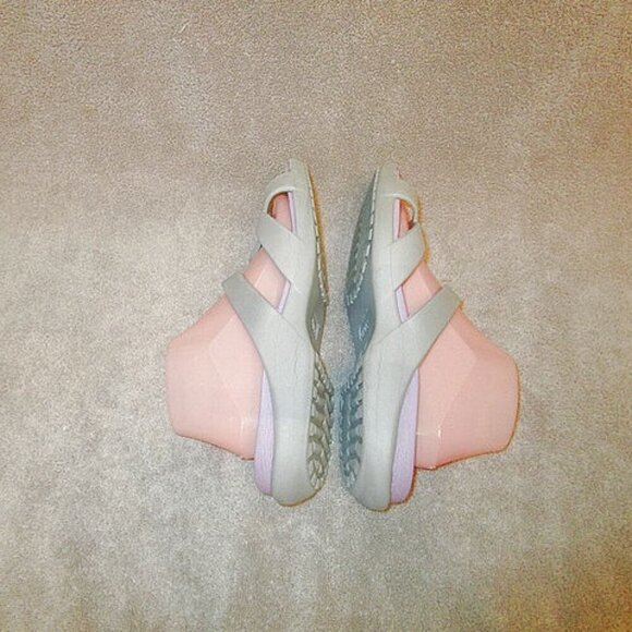 Crocs MELEEN Twist Size 10 SANDALS Strappy FOAM Comfort SLIP ON Slide FLIP FLOPS - Picture 6 of 9